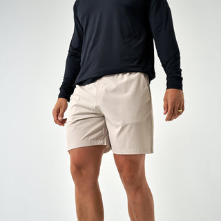 Burlebo Everyday Short - Light Khaki - Into The Wild Pocket