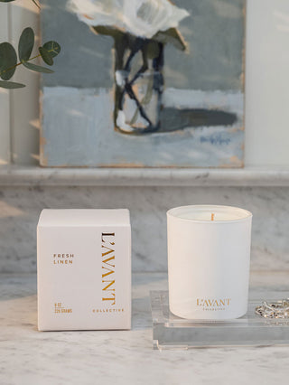 L'AVANT Collective Fresh Linen Candle