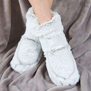 Warmies Marshmallow Gray Boots
