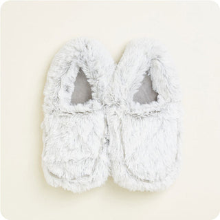 Warmies Marshmallow Gray Slippers