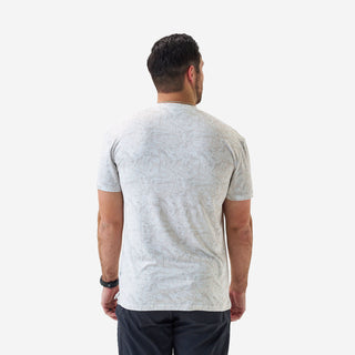 Burlebo Go To Tee - Digi Camo - Ivory
