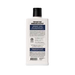 Duke Cannon Midnight Swim 2-in-1 Hair Wash Sulfate Free