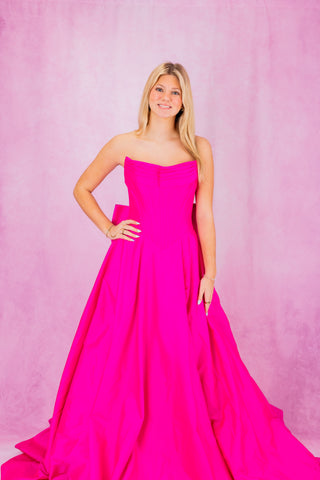 Sherri Hill 57629 - Bright Fuchsia Size 4