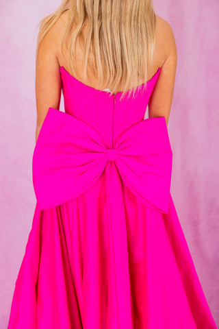 Sherri Hill 57629 - Bright Fuchsia Size 4