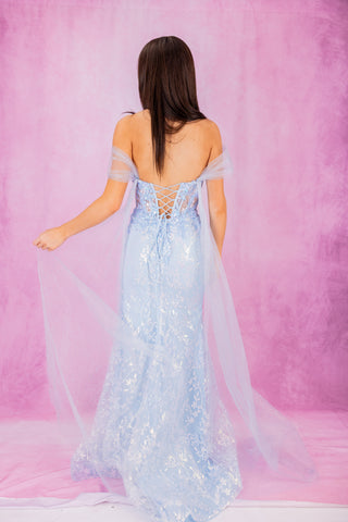 Ellie Wilde EW37030 - Light Blue Size 0