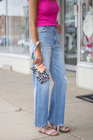 Hidden Jeans Logan High Waist Dad Jean
