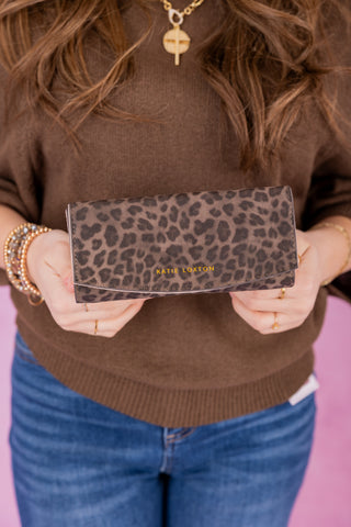 Katie Loxton Travel Jewelry & Accessories Organizer - Leopard