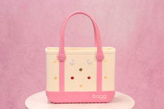 Bitty Bogg Bag - Varsity Blowing Pink Bubbles