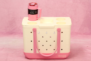 Original Bogg Bag - Varsity Blowing Pink Bubbles