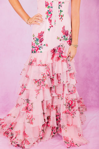 Sherri Hill 57144 - Pink Print Size 2