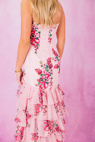 Sherri Hill 57144 - Pink Print Size 2