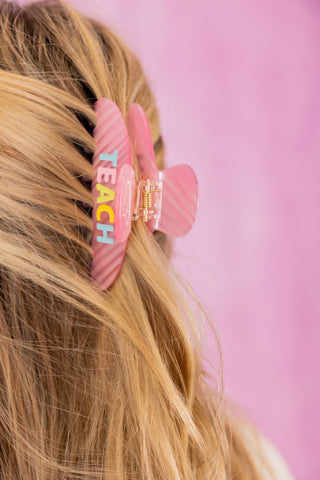 The Darling Effect Word Up Claw Clip – Teach