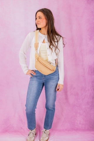 White Button Up Cardigan