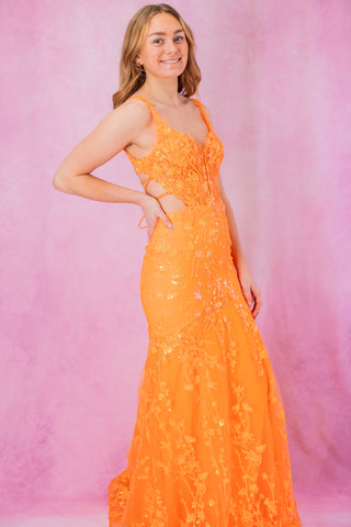 Ellie Wilde EW36043 - Orange Size 2