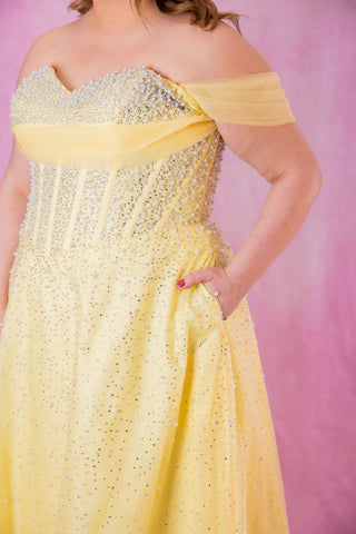 Sydney's Closet TE2604 - Canary Size 18W