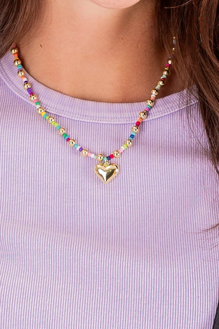 Treasure Jewels Pop Of Love Necklace