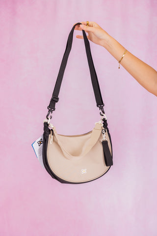 Sherpani Mina Medium Crossbody Bag - Con Leche