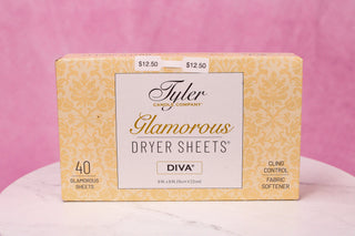 Tyler Candle Co. Diva Glamorous Dryer Sheets