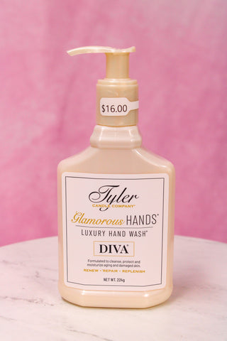 Tyler Candle Co. 8 oz. Luxury Hand Wash - Diva