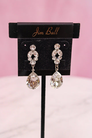 Jim Ball Earrings CE335 - Champaign/Silver