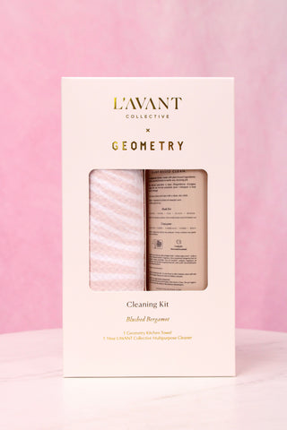 L'AVANT x Geometry Cleaning Kit - Blushed Bergamot