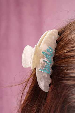 The Darling Effect Word Up Claw Clip – Bridal
