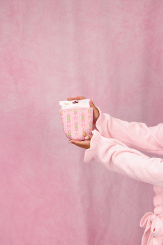 The Darling Effect  Large-Oh So Fancy Pink Sip Savvy Drink Sleeve