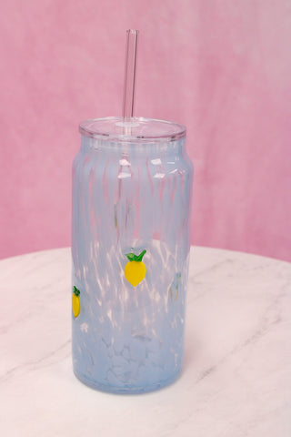 Swig Life Lemon Meringue Charm Glass 23 oz.