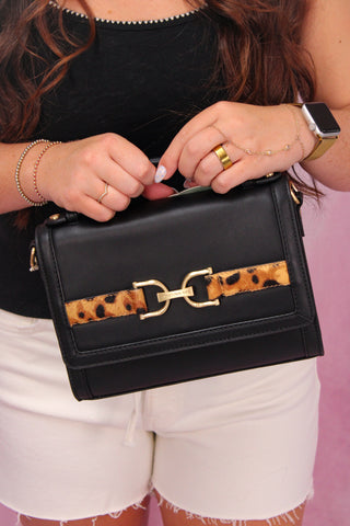 Spartina 449 Siren Eva Leather Crossbody Leopard