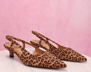 Corkys Footwear Kit N Caboodle Kitten Heel - Leopard