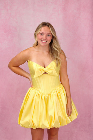 Sherri Hill 58150 - Yellow Size 8