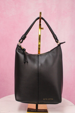 Katie Loxton Hallie Satchel Bag - Black