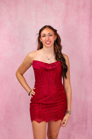 Sherri Hill 58039 - Wine Size 6