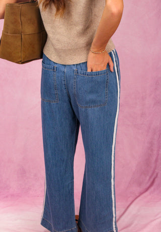Z Supply The Sidelines Denim Track Pant