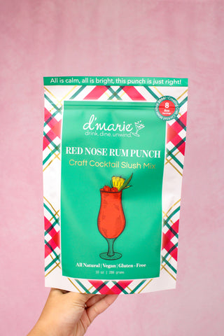 D'Marie Red Nose Rum Punch Slush Mix