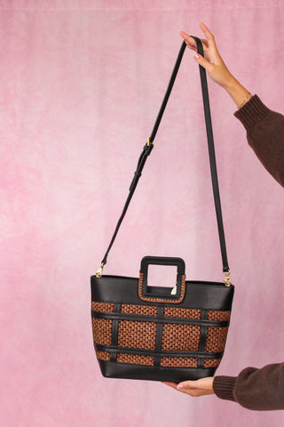 Spartina 449 Taylor Tote Black Brown