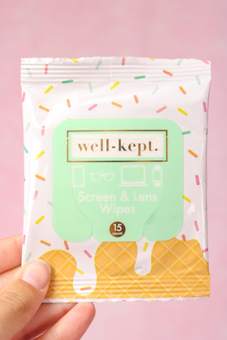 Well Kept Screen Cleansing Towelettes - Sweet Dreams