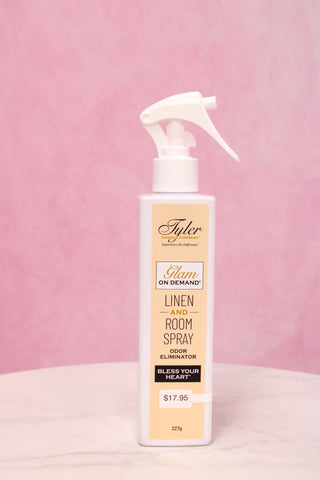 Tyler Candle Co. 227g Bless Your Heart Glam On Demand Spray