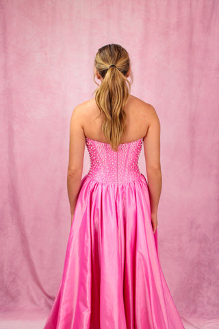 Sherri Hill 58579 - Pink/Ivory Size 4