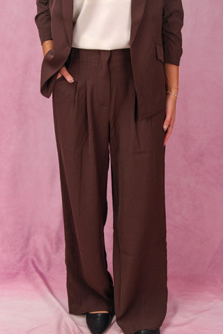 Espresso Wide Leg Pants
