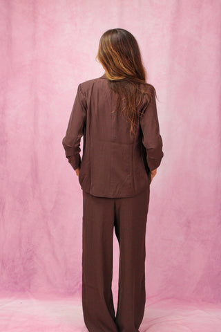 Espresso Wide Leg Pants