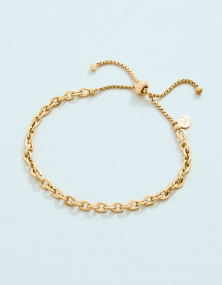 Spartina 449 Splash Collection Anchored Slide Bracelet - Gold