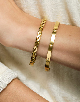 Spartina 449 Splash Collection Starlight Cuff - Gold