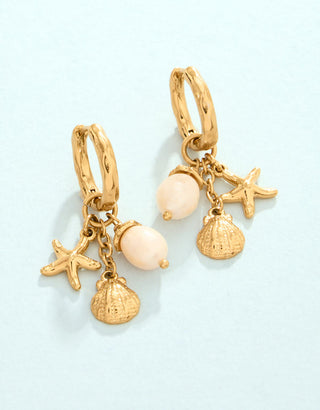 Spartina 449 Sea Island Convertible Hoop Earrings