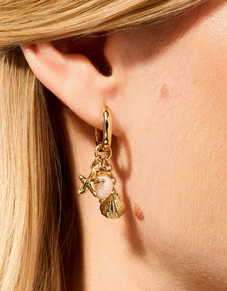 Spartina 449 Sea Island Convertible Hoop Earrings