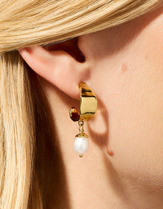 Spartina 449 Splash Collection Harbor Island Hoop Earrings