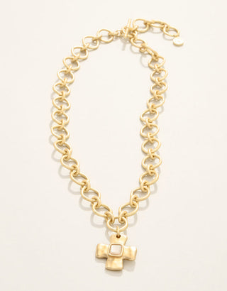 Spartina 449 Affirmation Necklace 18" Mother-of-Pearl