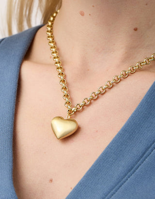 Spartina 449 Anastasia Heart Necklace 18"