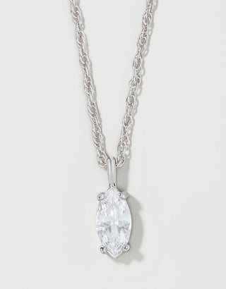 Spartina 449 Sea La Vie Shine Necklace Fantastic/Marquise - Silver