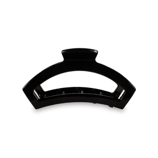 Teleties Open Jet Black Medium Hair Clip